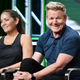 Gordon Ramsay, right, chuckles to himself while thinking up what drive-thru prank he’ll play next.
